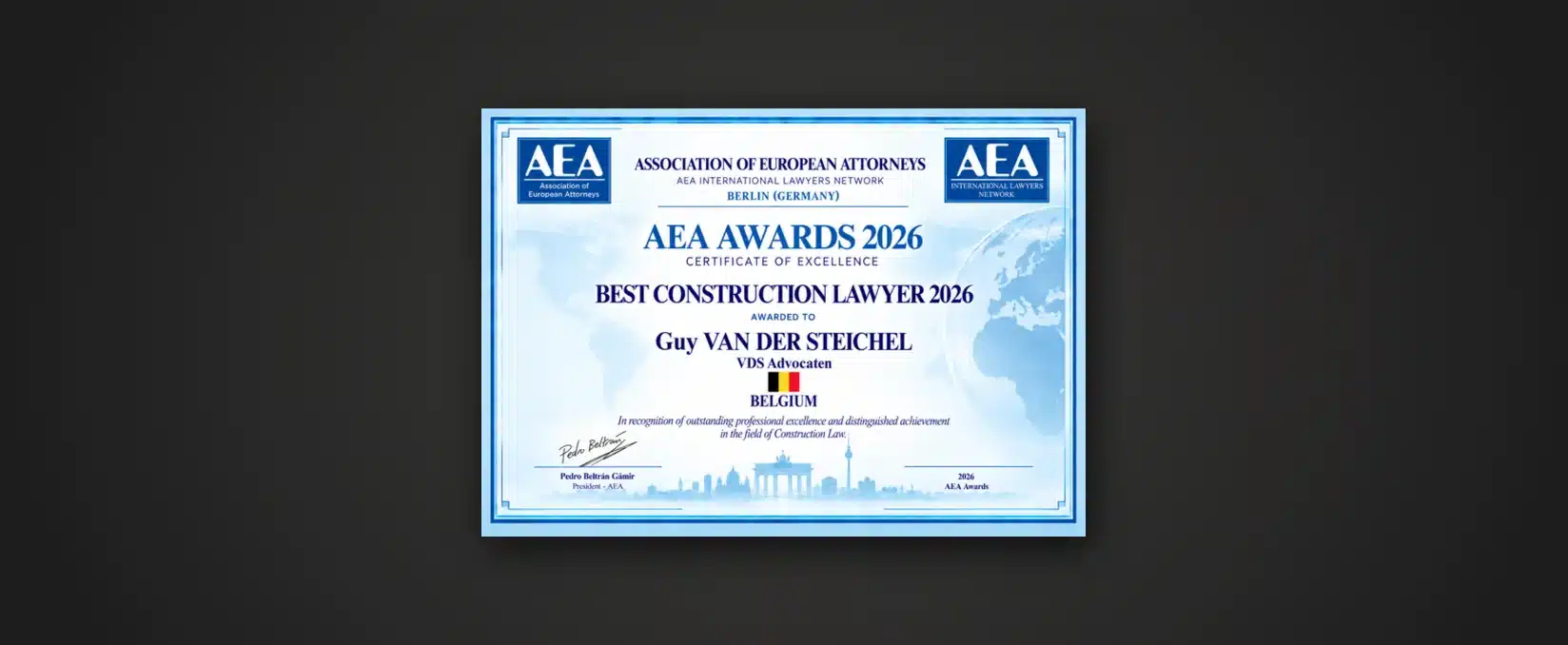 Beste advocaat bouwrecht 2026 België